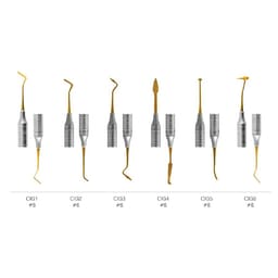 GDC Composite Instrument Gold Titanium Set Of 6 (CIGP6) #6 - 2
