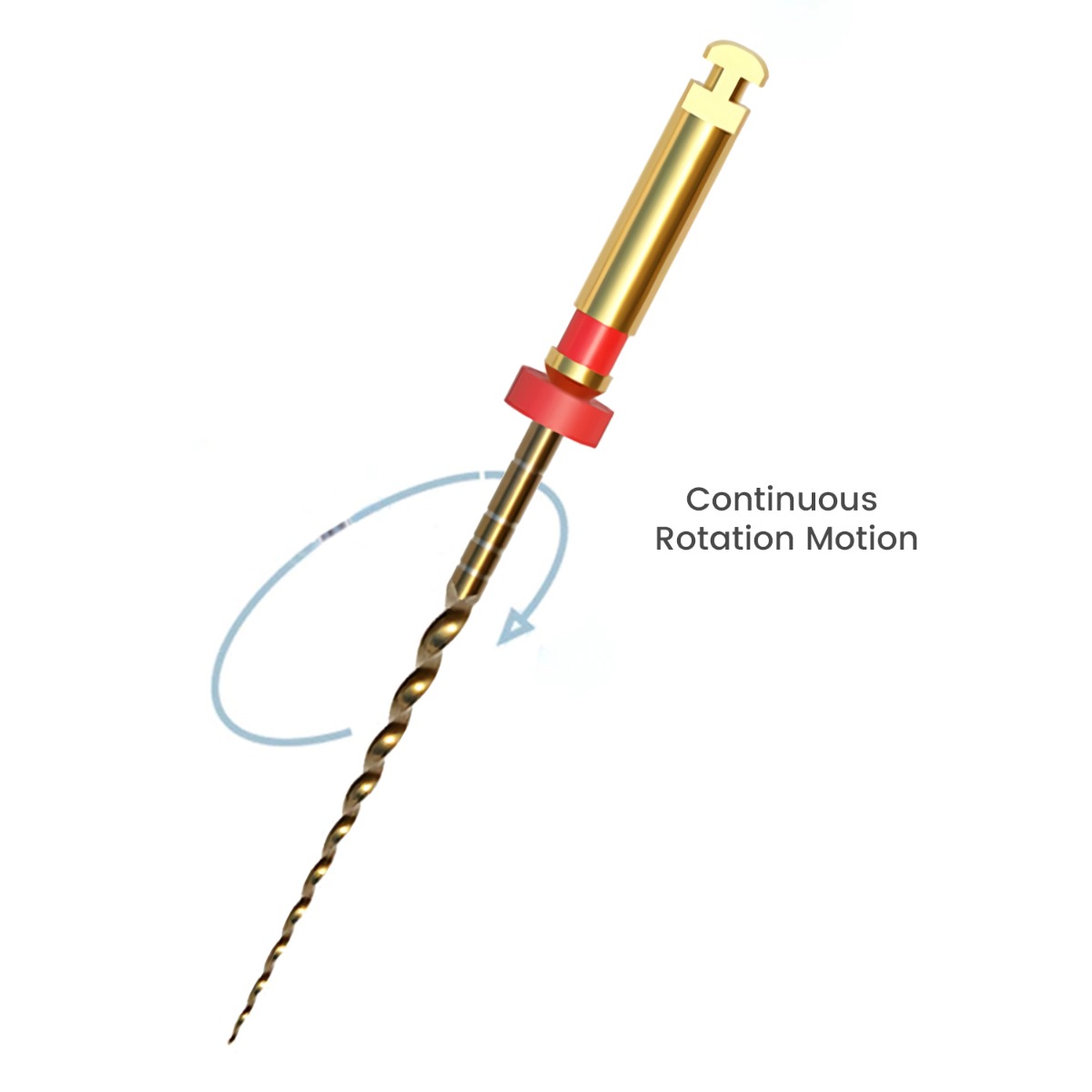 SuperEndo Gold-Flex Rotary Files (Pack of 6)