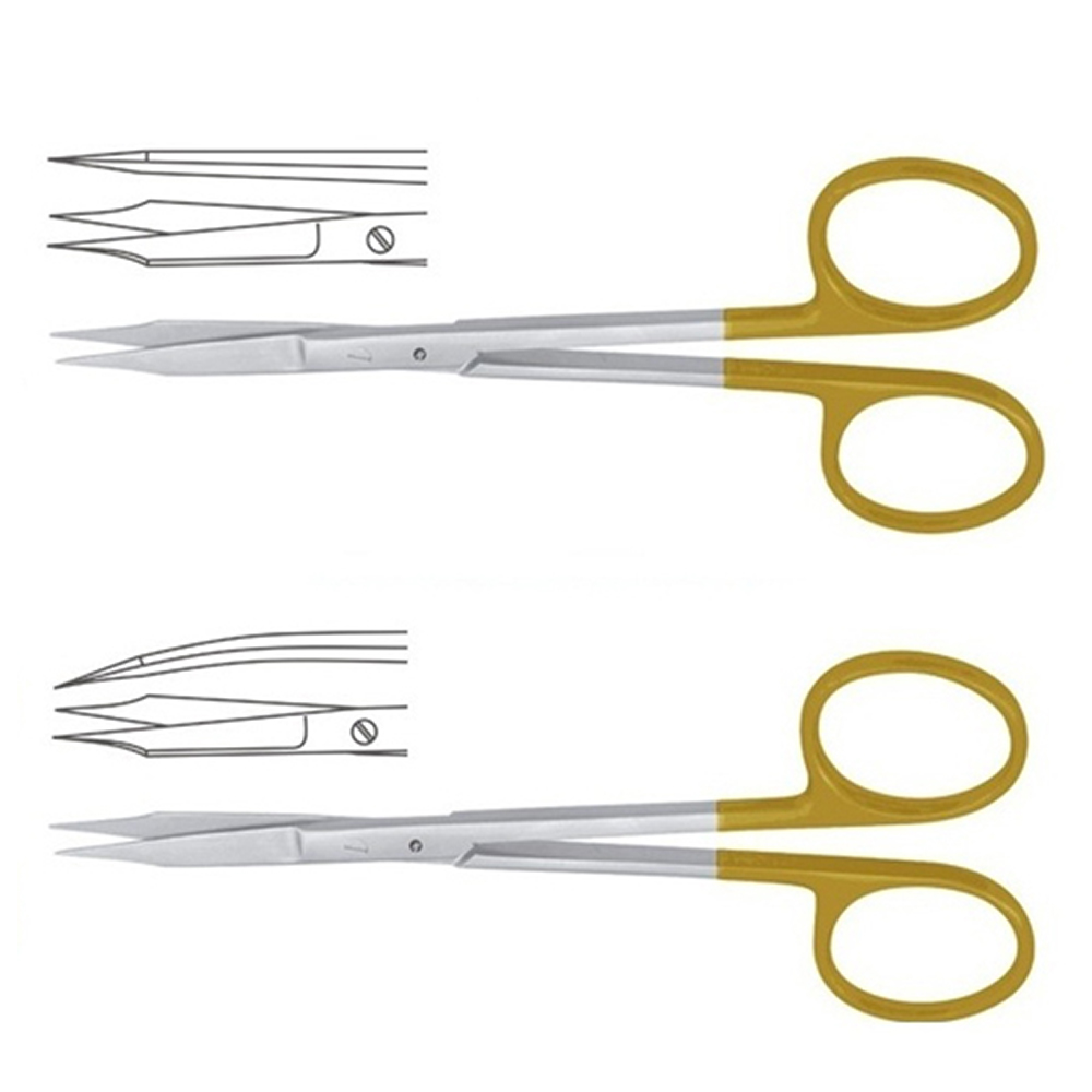 Julldent Goldman Fox Scissors With Tungsten Carbide Tips