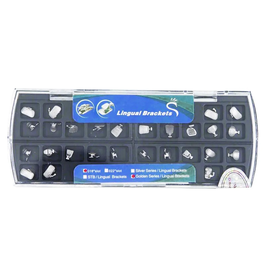 U Ortho Lingual Brackets 018 - Golden Series