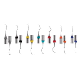 GDC Gracey Curettes Colour Coded Set of 7 In Pouch - GCCCP7#7