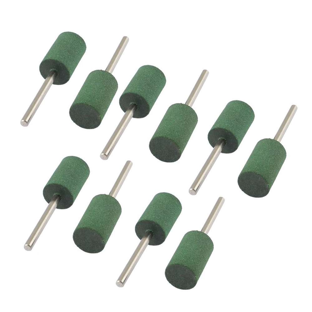 ET Dental Acrylic Polishers Cylindrical Dark Green - Medium (Pack of 1)