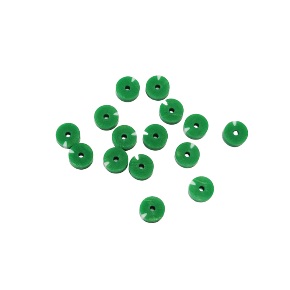 SuperEndo Silicon File Stoppers (Pack of 100)  - Green