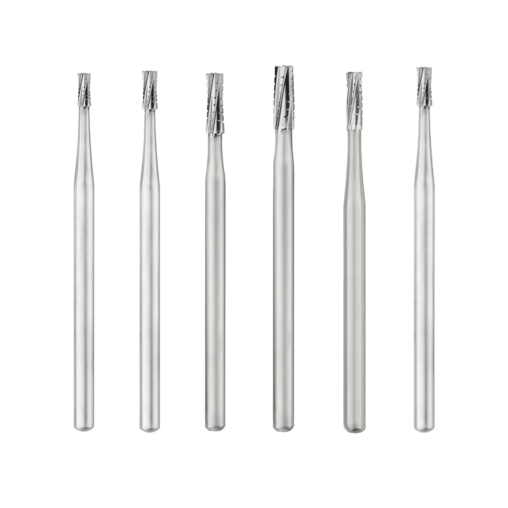 Hudens Bio Burstar Straight Handpiece Carbide Flat End Fissure Burs