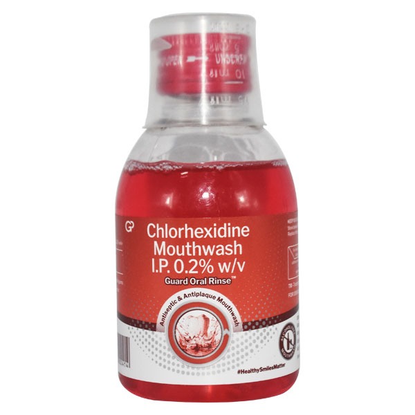 Group Pharma Guard Oral Rinse Chlorhexidine Mouthwash