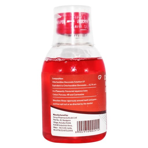 Group Pharma Guard Oral Rinse Chlorhexidine Mouthwash