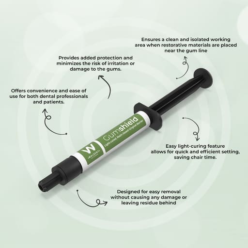 Waldent Gumshield Resin Based Gingival Barrier LC