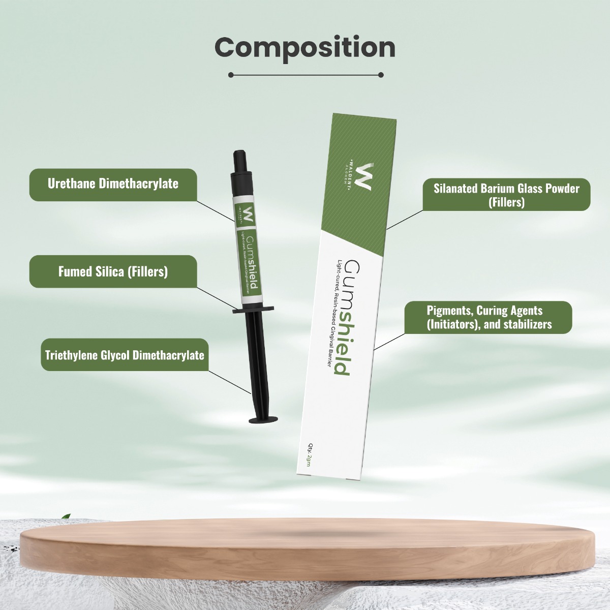Waldent Gumshield Resin Based Gingival Barrier LC