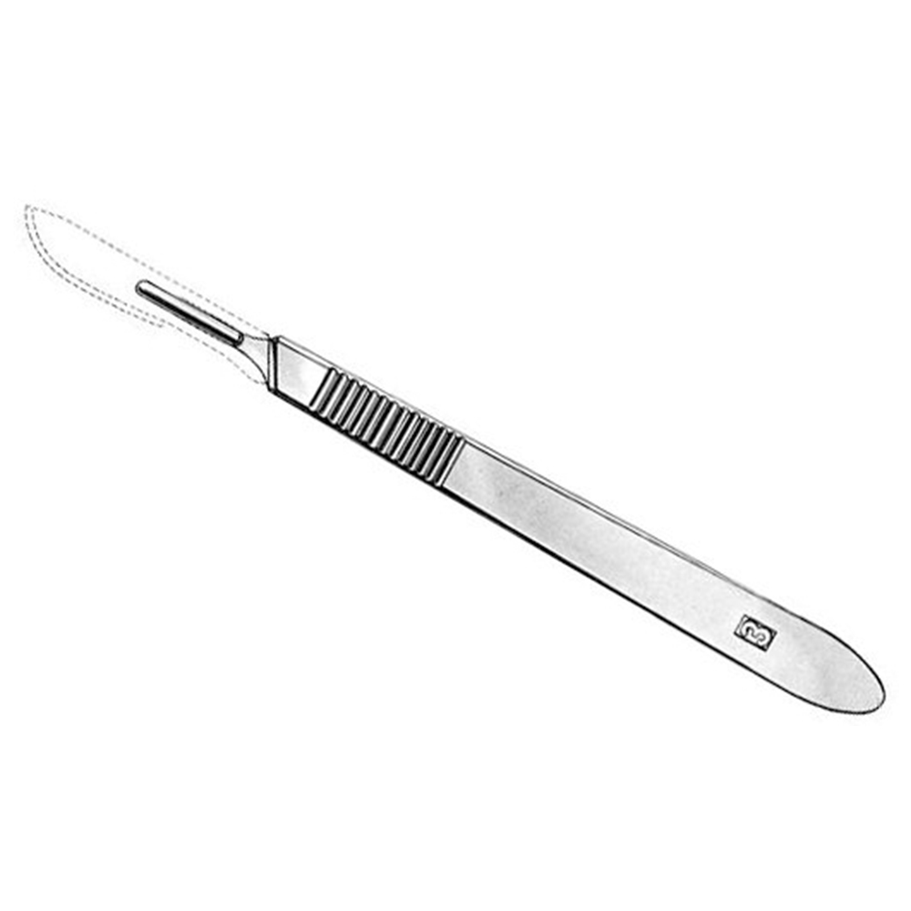 GDC Scalpel Handle No. 3 (12.5cm) (10-130-03)