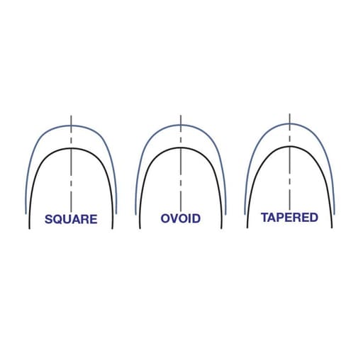 U Ortho Ss Wires (Rectangular)