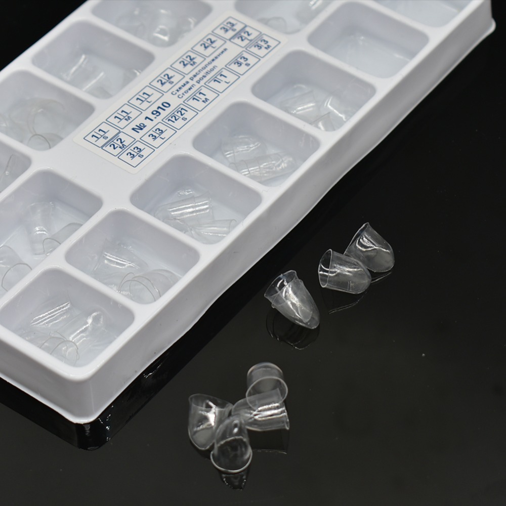 Tor Vm Transparent Crowns 64 pcs - Anterior No. 1.910