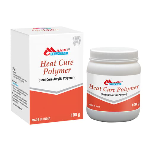 Maarc Heat Cure Powder 100gm - Clear (6001/100)