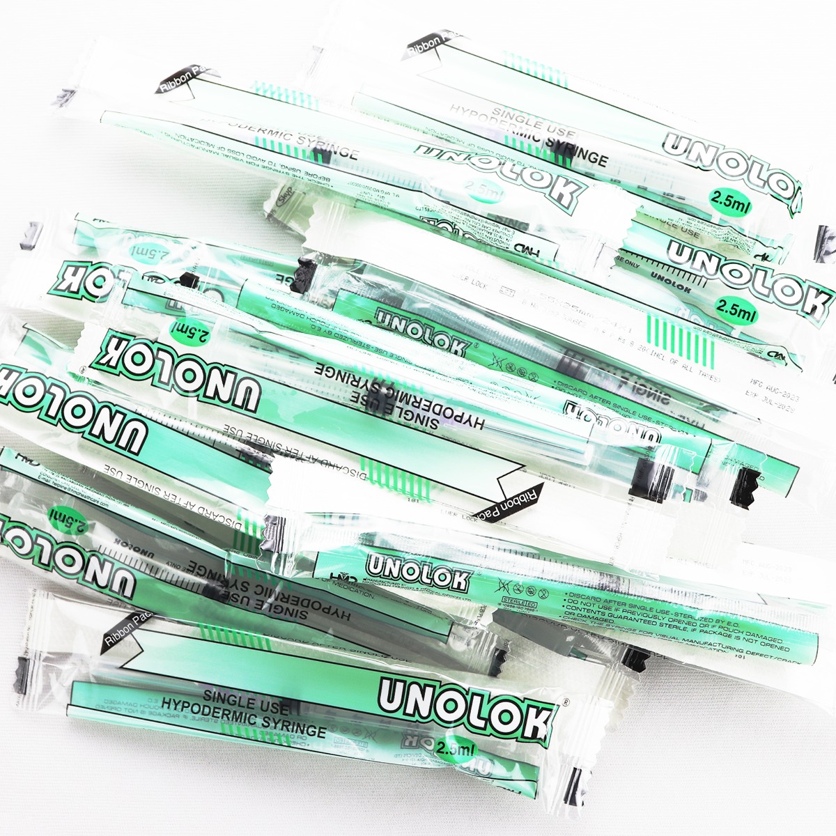 HMD Unolok Syringe 2.5ml | 24 Gauge | 1 Inch Needle