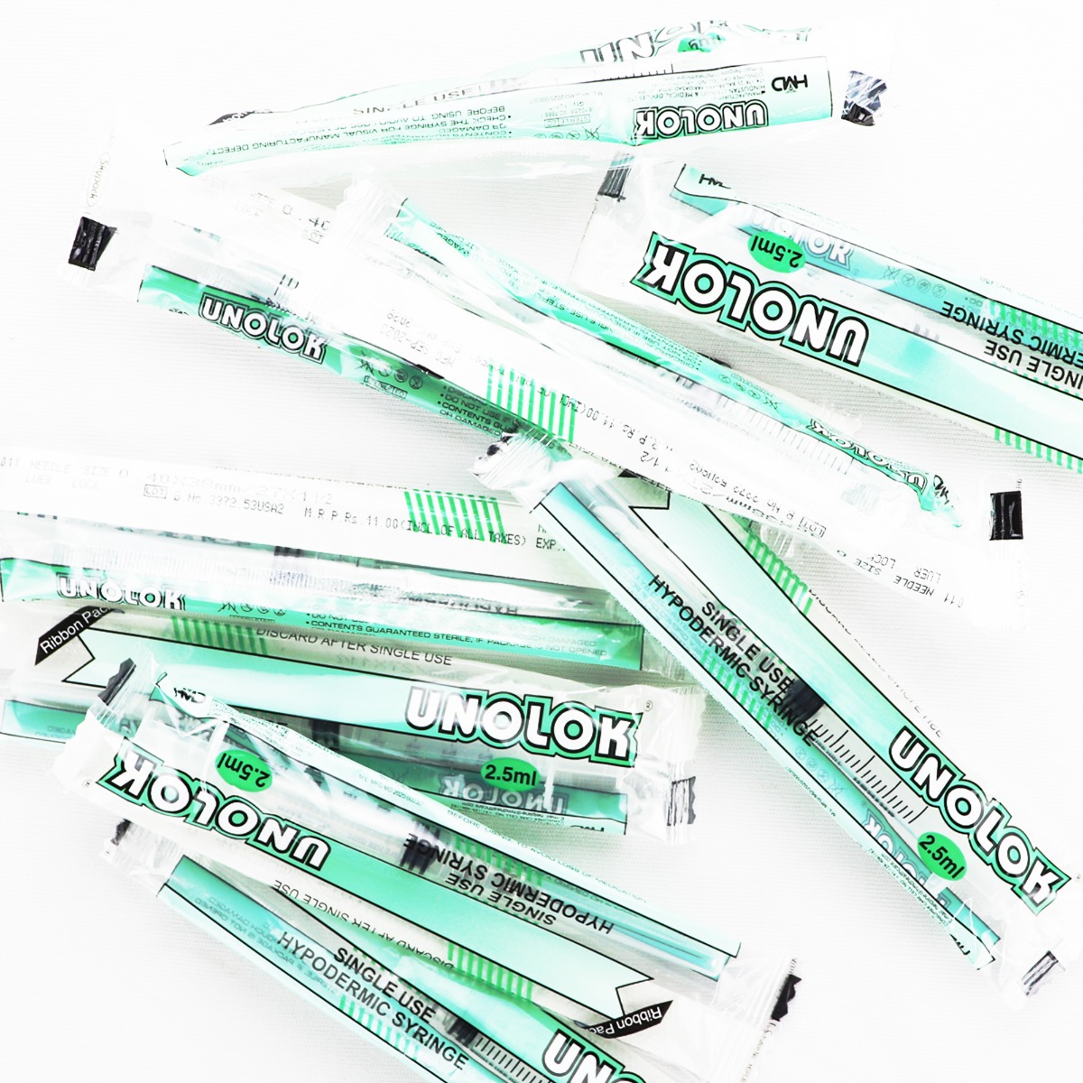 HMD Unolok Syringe 2.5ml | 27 Gauge | 1.5 Inch Needle