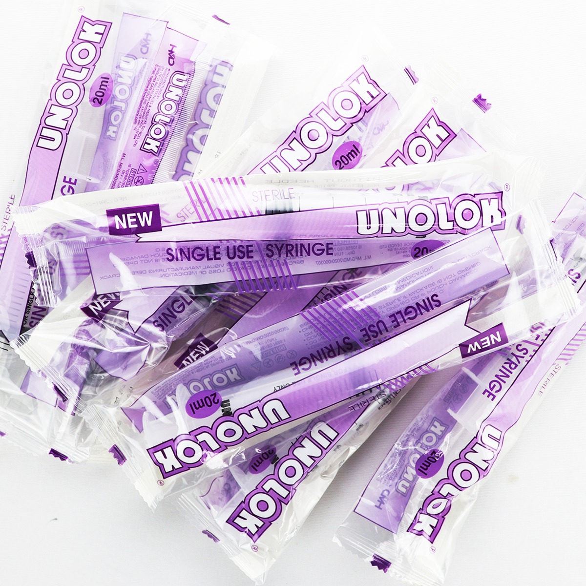 HMD Unolok Syringe Without Needle - 20ml