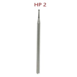 NewDiamond Round Carbide Straight Handpiece Burs (Pack of 5) - 3