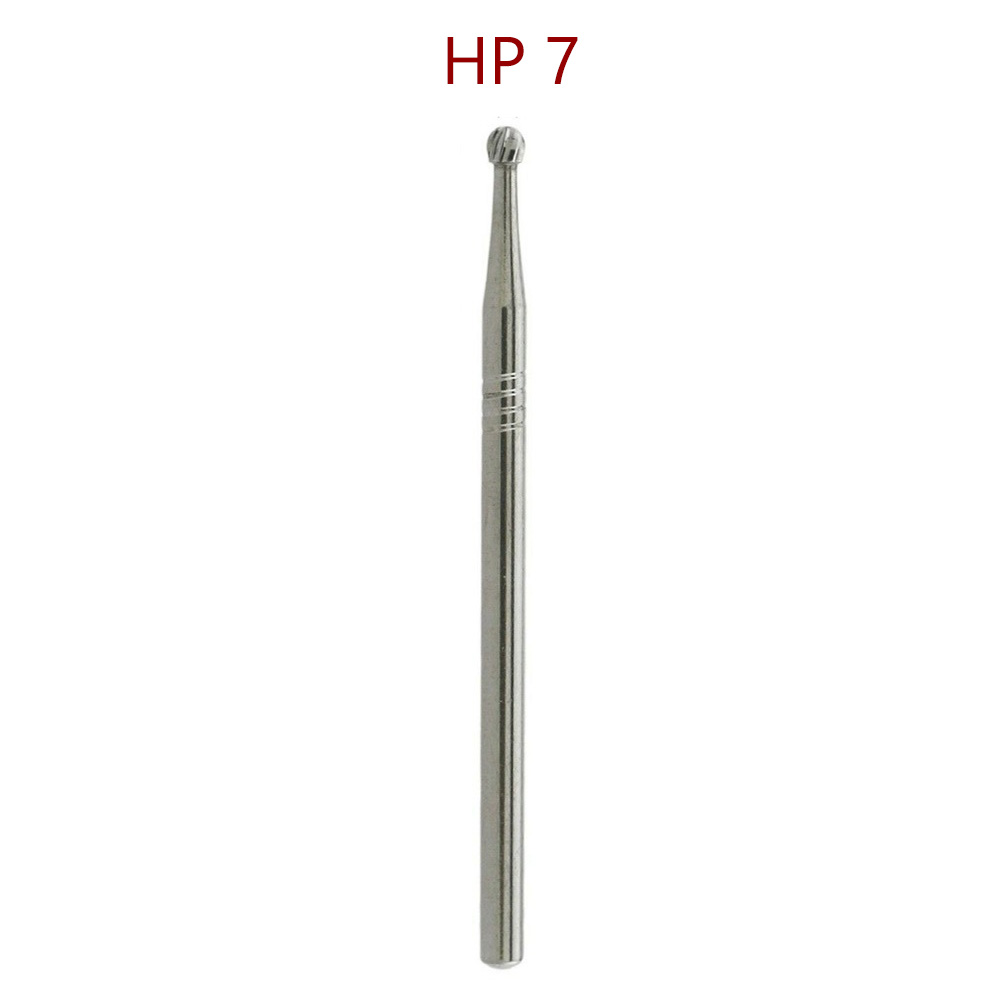 NewDiamond Round Carbide Straight Handpiece Burs (Pack of 5)