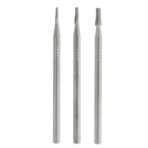 NewDiamond Cross-Cut Taper Fissure Carbide Straight Handpiece Burs (Pack of 5)