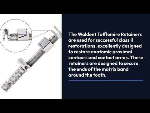 Waldent Tofflemire Retainer 8/105 - 2