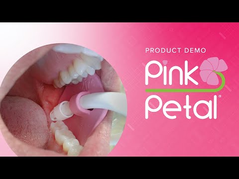 Zirc Pink Petal Saliva Ejector Attachment  - 2