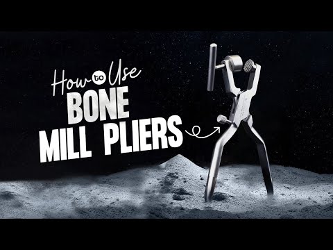 Waldent Bone Mill Pliers (Morselizer) Titanium Head 17cm (19/101) - 2