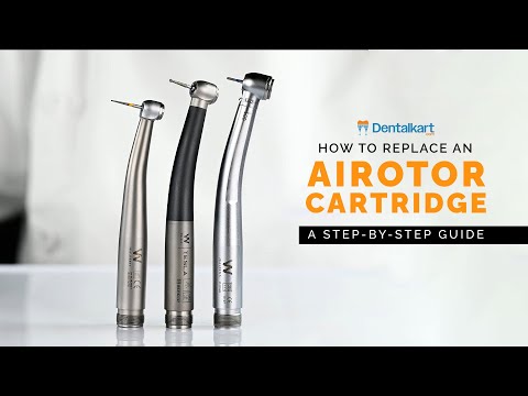 Waldent Eco Plus Airotor Handpiece And Cartridges - 4