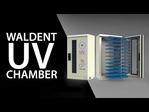 Waldent Wal-Cab UV Chamber 12 Trays - Pearl White - 2