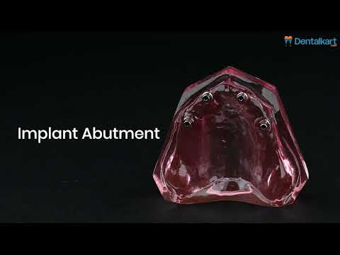 iDENTical Dental Model for Overdenture Maxilla M6001 - 2