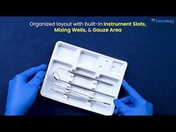 Cotisen Disposable Plastic Instrument Trays (Pack of 100) - 2