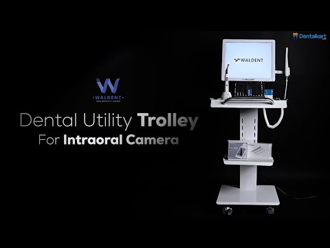 Waldent Heavy-Duty Dental Utility Trolley For Intraoral Camera - 2