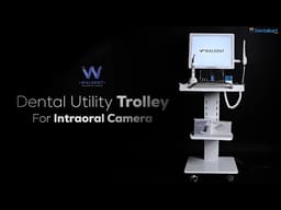Waldent Heavy-Duty Dental Utility Trolley For Intraoral Camera - 2