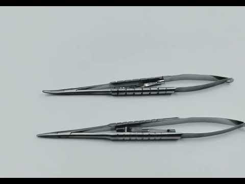 Julldent Castroviejo Needle Holder - 2