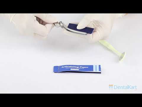 Waldent Articulating Paper Tweezer Miller's Curved 15cm (23/102) - 2