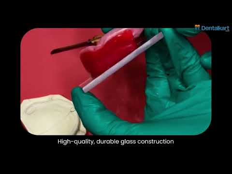 Indian Glass Plate 7.5cm x 7.5cm - 2