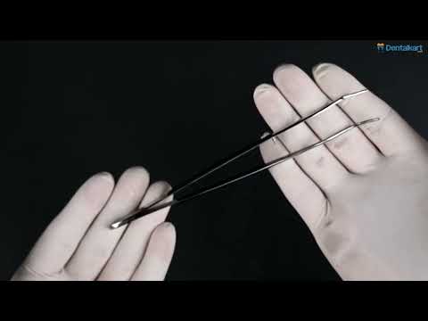 Waldent Marium Tweezer Curved - DP90 (23/113) - 2