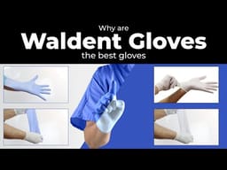 Waldent Nitrile Examination Gloves Blue (Pack of 80 Pcs) - 2