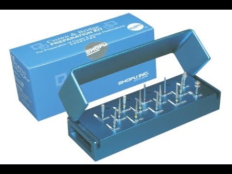 Ss White Great White Ultra Crown & Bridge Preparation Kit - 2