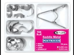 Tor Vm Saddle Metal Matrices(Complete Kit) No 1.310 - 2