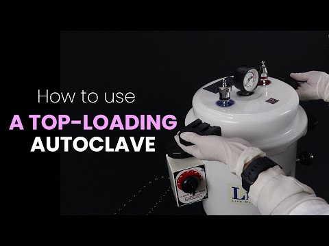 Life Dentalclave With Rotary Timer - 12 Litres (Cream) With Drum (8 x 8 inches) [ST911EPT] - 2