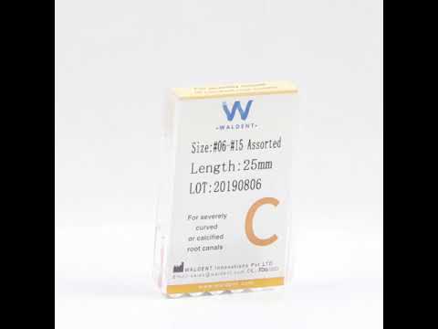 Waldent C Files 25mm ( Pack of 4 ) - 2