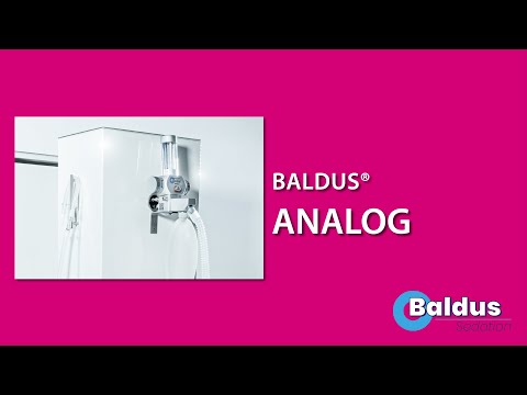 Baldus Analog -70 Oxygen-Nitrous Oxide Mixer Sedation Unit with Encased Cart - 2