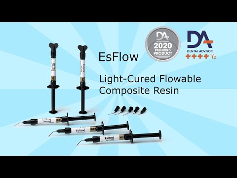Spident EsFlow Light-Cured Flowable Composite Resin Syringes(Pack of 2) - 2