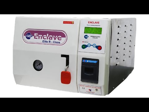 GDP Elite Autoclave with Inbuilt Printer - 18 ltrs - 2