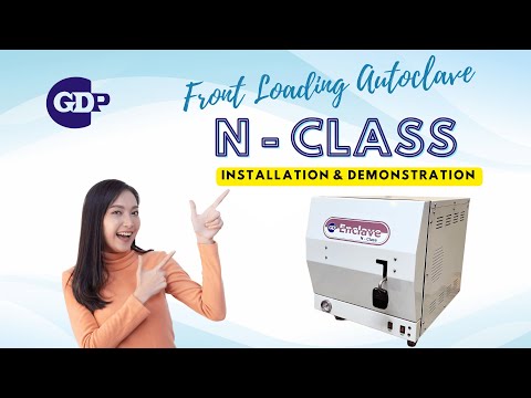 GDP Front Loading N-Class Autoclave - 18 ltrs - 2