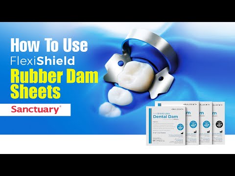 Waldent FlexiShield Rubber Dam Sheets (Sanctuary) - 2