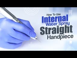 Waldent Internal Water Spray Straight Handpiece (W-156)	 - 2
