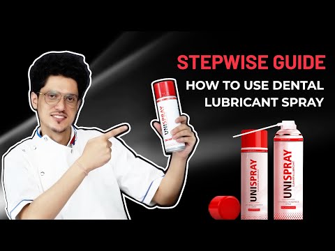 Waldent Unispray Universal Handpiece Spray - 3