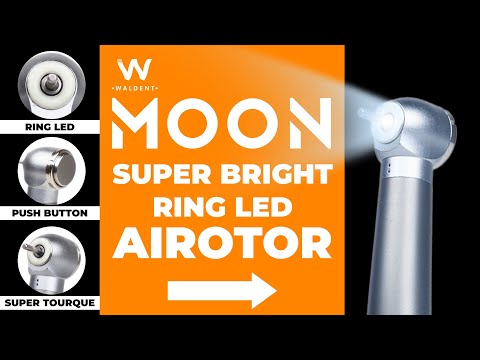 Waldent Moon Super Bright Airotor And Cartridge - 2