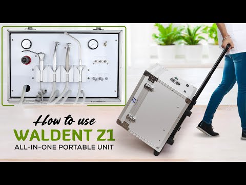 Waldent Portable Unit + Dental Chair Combo - 3