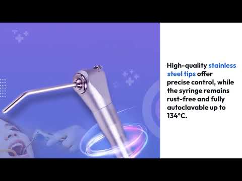 Waldent 3-Way Syringe - Standard - 2